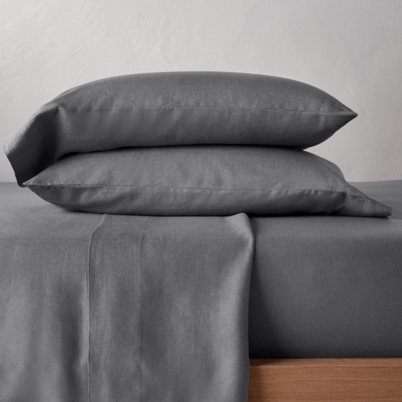 Casaluna Bedding 0 Washed Linen Solid Sheet Setking Casaluna Poshmark